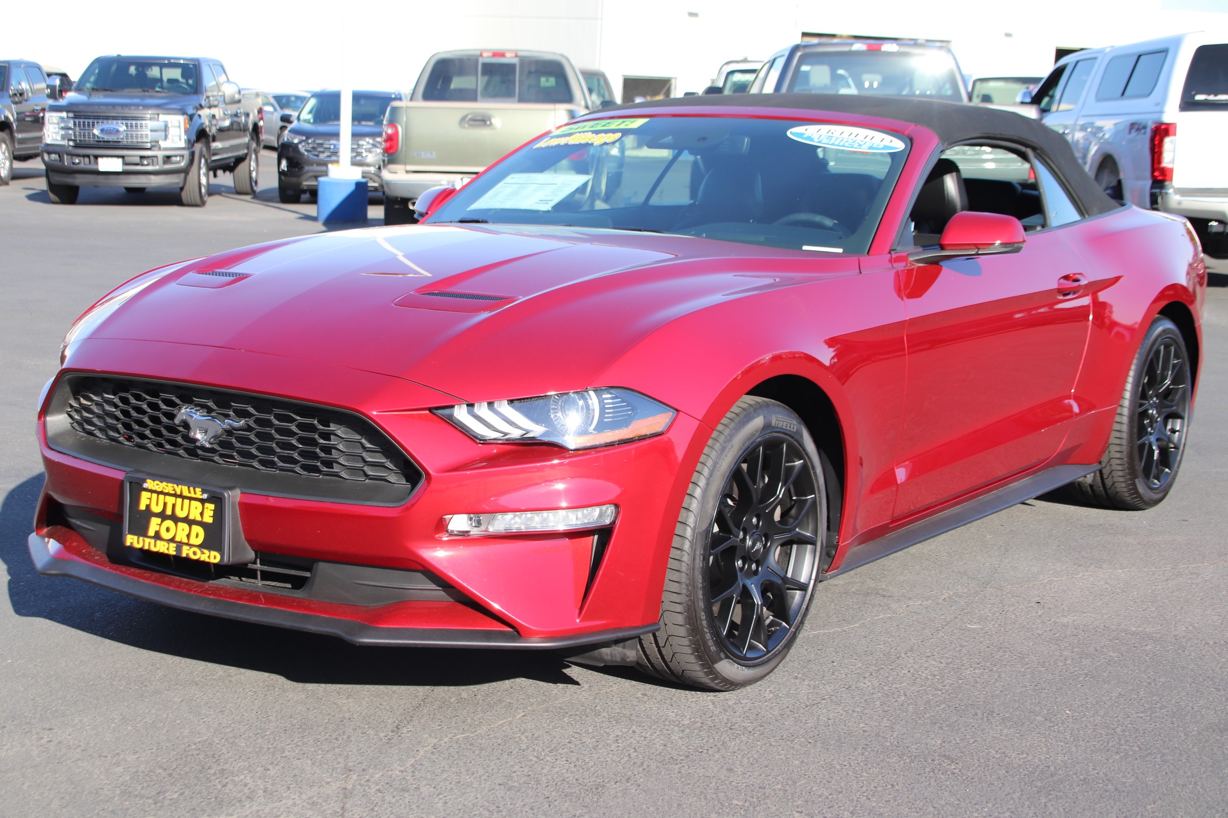 Pre-Owned 2018 Ford MUSTANG Convertible Convertible EcoBoost in Folsom ...